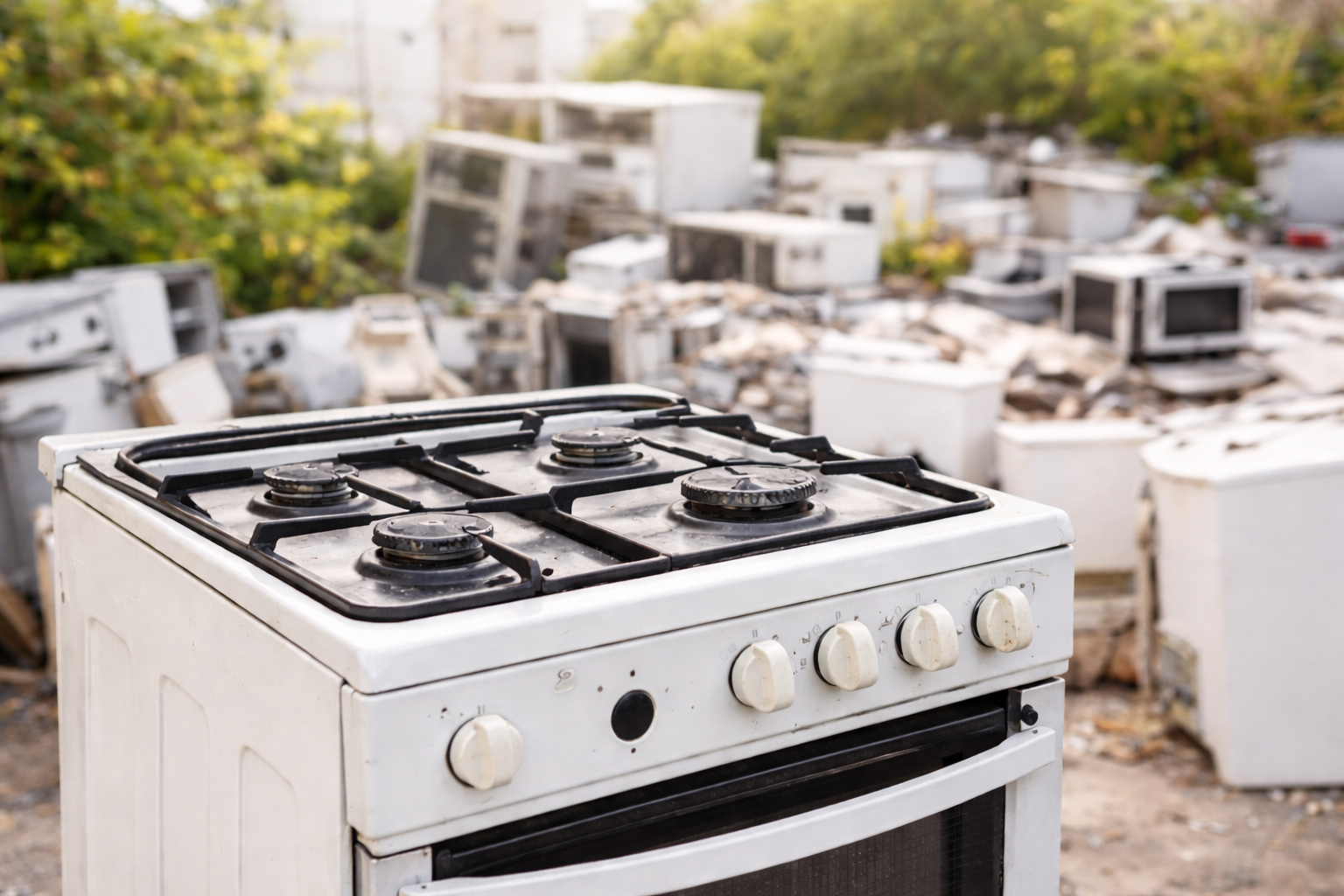 ♻️ Reciclaje de cocinas dañadas: cuando lo que ya no sirve puede volver a dar calor a un hogar