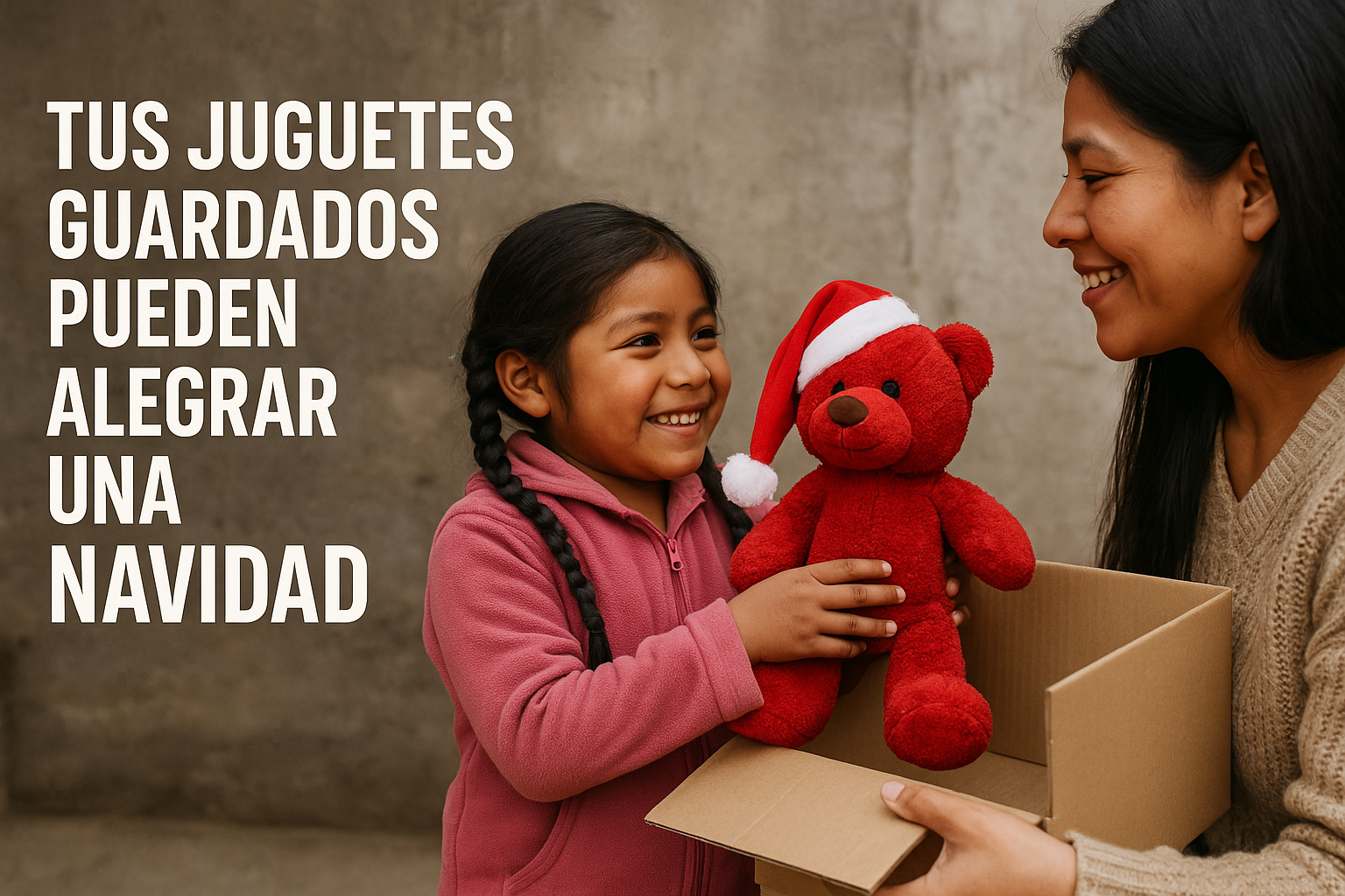 ▷ Tus juguetes Guardados pueden Alegrar una Navidad